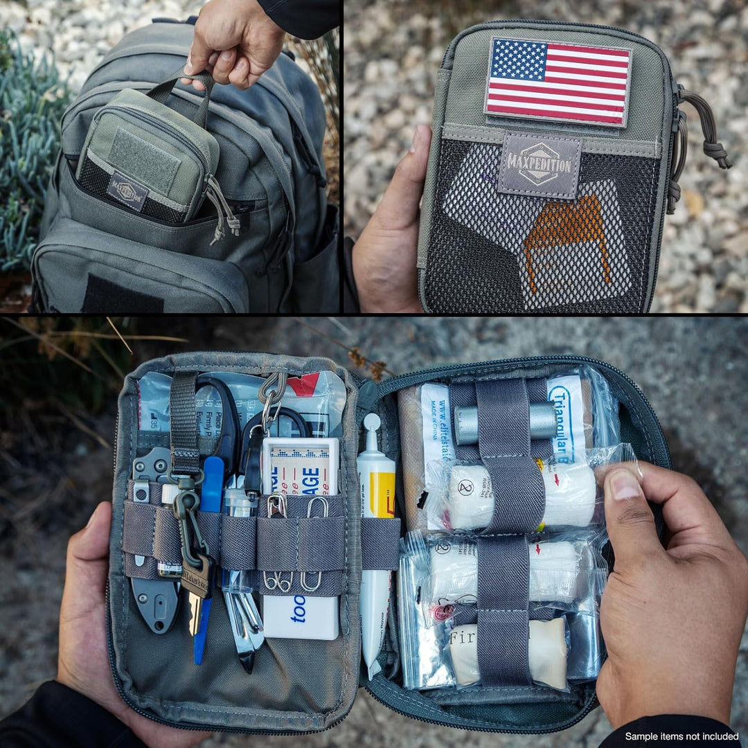 Maxpedition, praktische Tasche Fatty, Laubgrün (grün) - MAXP-261-F Foliage Green, Foliage Green