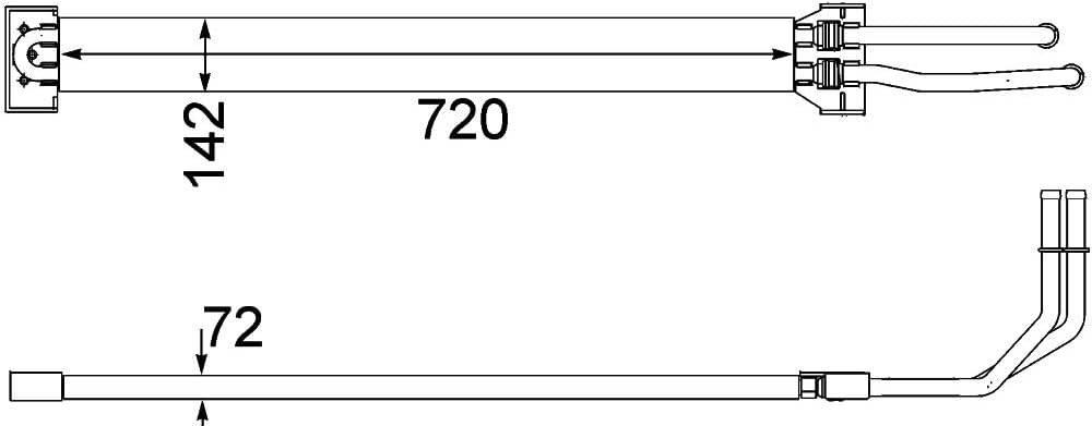 MAHLE CLC 109 000P Ölkühler BEHR PREMIUM LINE