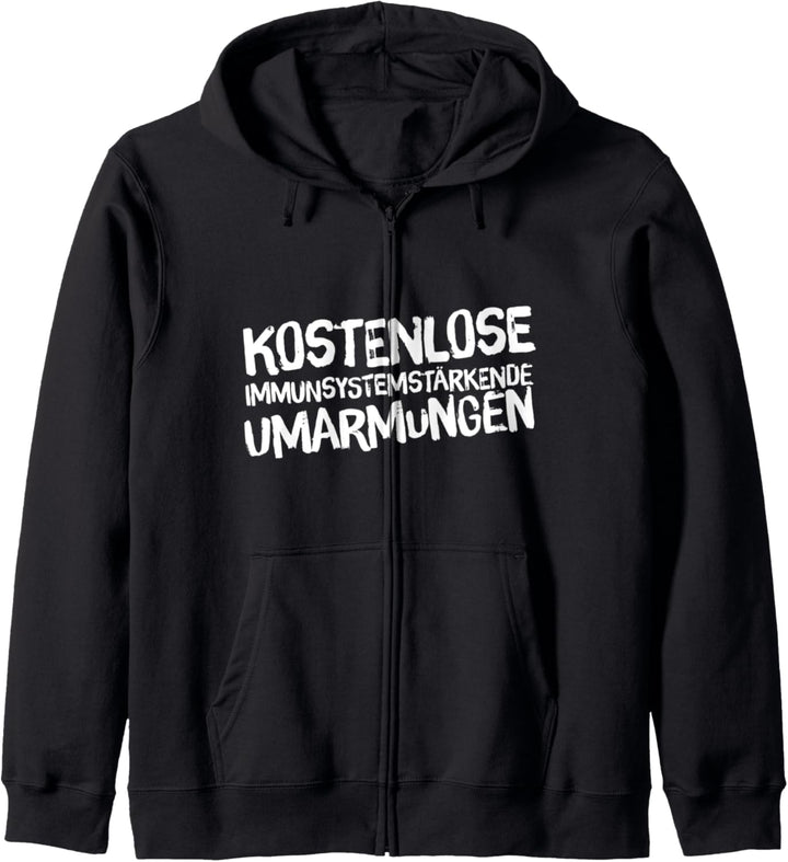 Kostenlose Immunsystemstärkende Umarmungen Männer und Frauen Kapuzenjacke