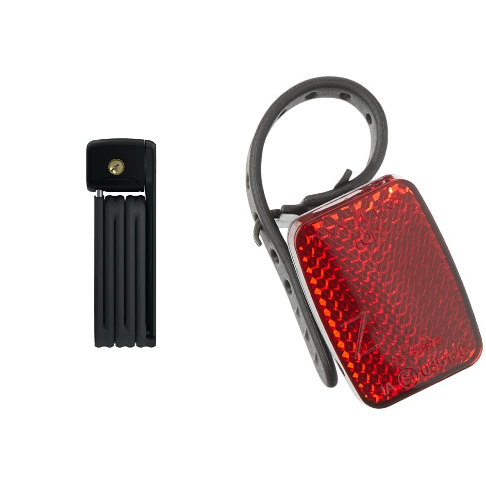 ABUS Faltschloss Bordo Lite 6055K - mit SR-Halterung - Extra-leichtes Fahrradschloss, ideal für Renn