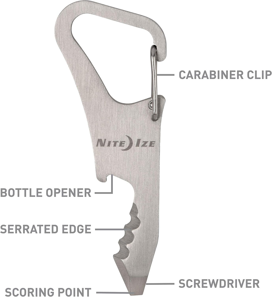 Nite Ize Multi-tool DoohicKey - ClipKey, silber, NI-KMTCK-11-R3