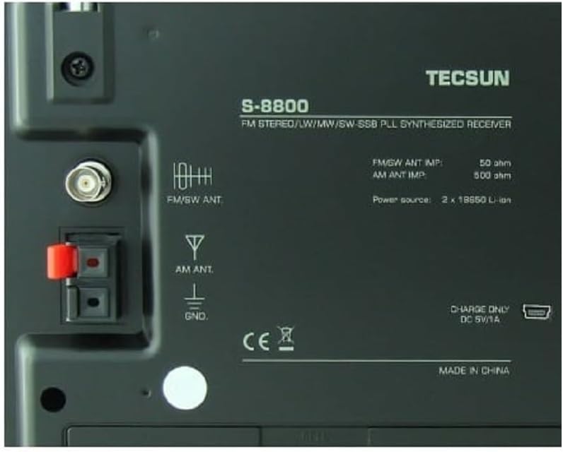 TECSUN S-8800 Multi-Konvertierungs-Radioempfänger AM/FM/LW/SW/SSB