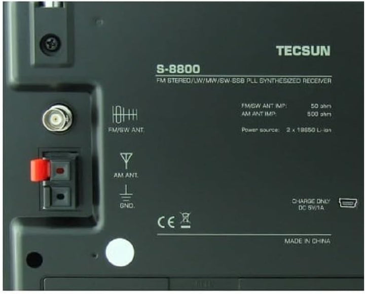 TECSUN S-8800 Multi-Konvertierungs-Radioempfänger AM/FM/LW/SW/SSB