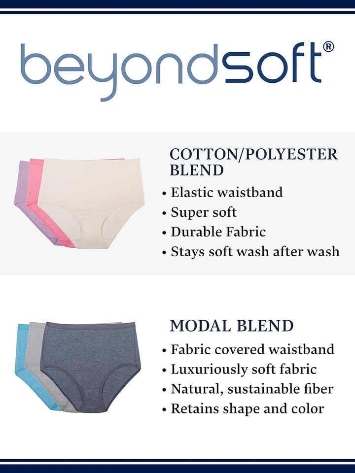 Fruit of the Loom Damen Underwear Panties (Regular & Plus Size) Unterwäsche im Bikini-Stil (6er Pack