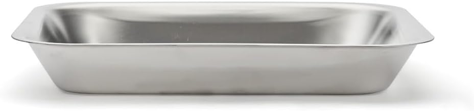 DE BUYER 3283.3 Marinierteller, Edelstahl, 30 x 25 x 4,3 cm
