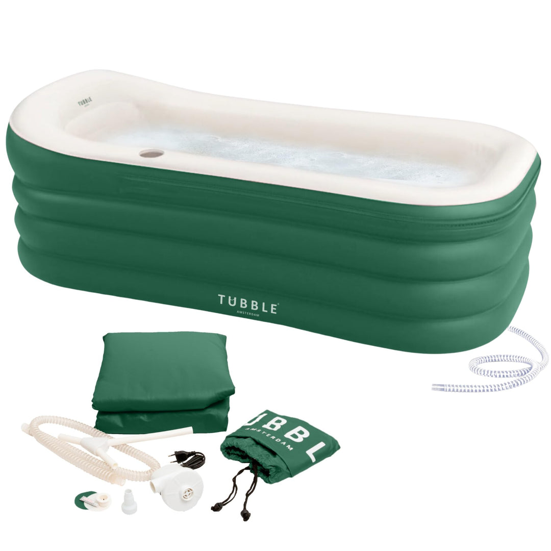 Tubble® Royale Aufblasbare Badewanne - Verwendung als Heiss- und Eisbad - Schneller Aufbau in 1min -