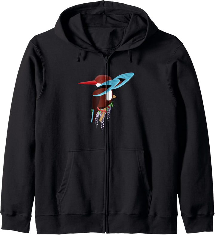 Atemberaubendes Eisvogel Design Geschenk Kapuzenjacke