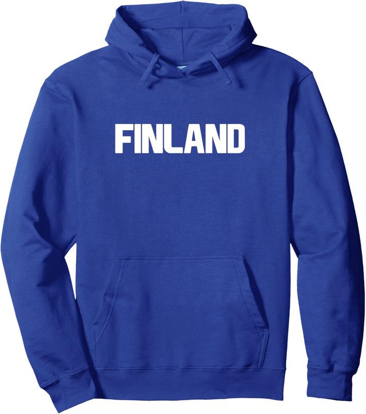 Finnland Finnische Nationalflagge Finnische Flagge Pullover Hoodie