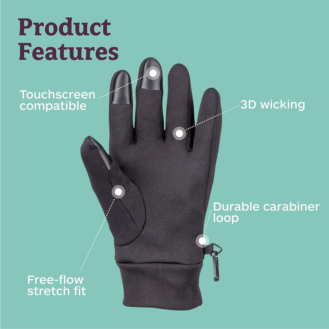 Marmot Herren Power Stretch Connect Glove, Fleecehandschuhe, Winddicht, Wasserabweisend, Mit Touchsc