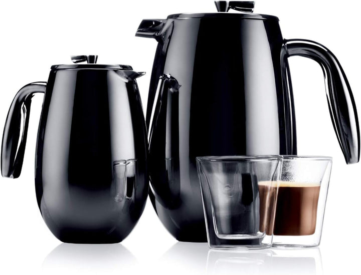 Bodum columbia Kaffeebereiter (Doppelwandig, Edelstahl, Spülmaschinengeeignet, 0,35 liters) shiny Sh