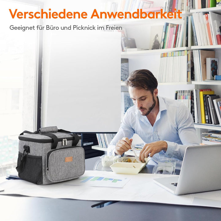 Lifewit 25L Kühltasche Gross Thermotasche Cooler Bag Einkaufstasche Kühlbox Thermo Tasche Lunchtasch