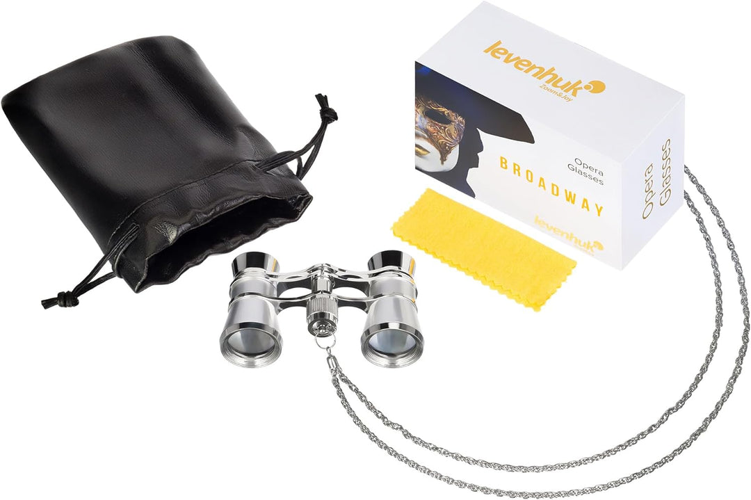 Levenhuk Broadway 325B 3x25 Kompaktes, Leichtes, Elegantes Opernglas – Vintage Theater- und Konzertf