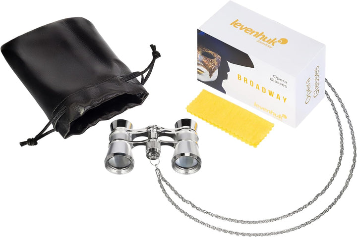 Levenhuk Broadway 325B 3x25 Kompaktes, Leichtes, Elegantes Opernglas – Vintage Theater- und Konzertf
