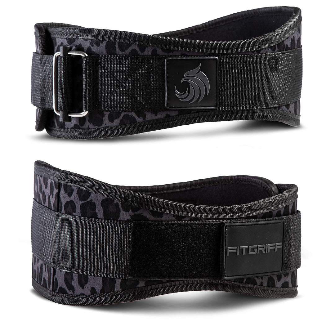Fitgriff® Gewichthebergürtel V2 - Gewichtheber Gürtel für Damen und Herren - Bodybuilding, Krafttrai