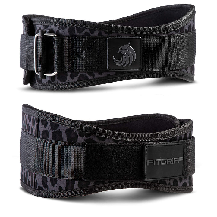 Fitgriff® Gewichthebergürtel V2 - Gewichtheber Gürtel für Damen und Herren - Bodybuilding, Krafttrai