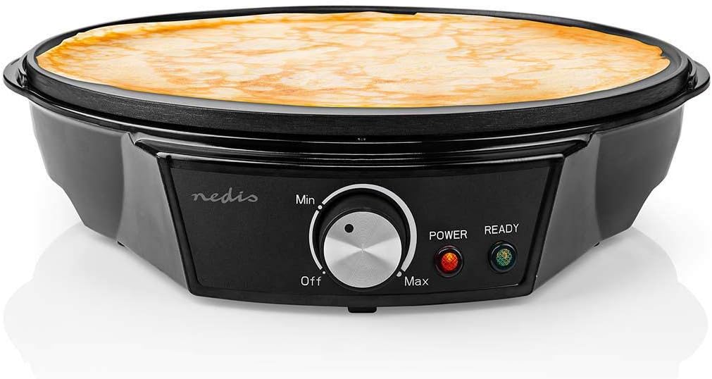 Crepe Maker - Durchmesser: 300 mm - 1200 W - Antihaft-Beschichtung - Zemperatureinstellungen - Kontr