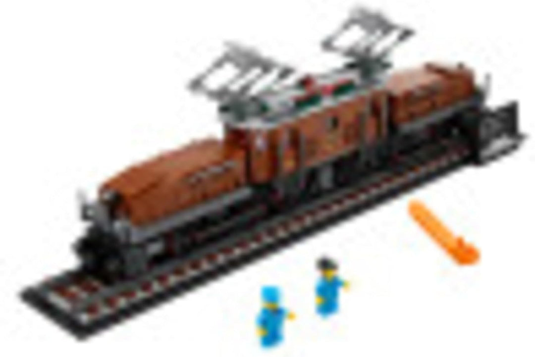 LEGO Crocodile Locomotive 10277 Building Kit; Recreate The Iconic Crocodile Locomotive with This Tra