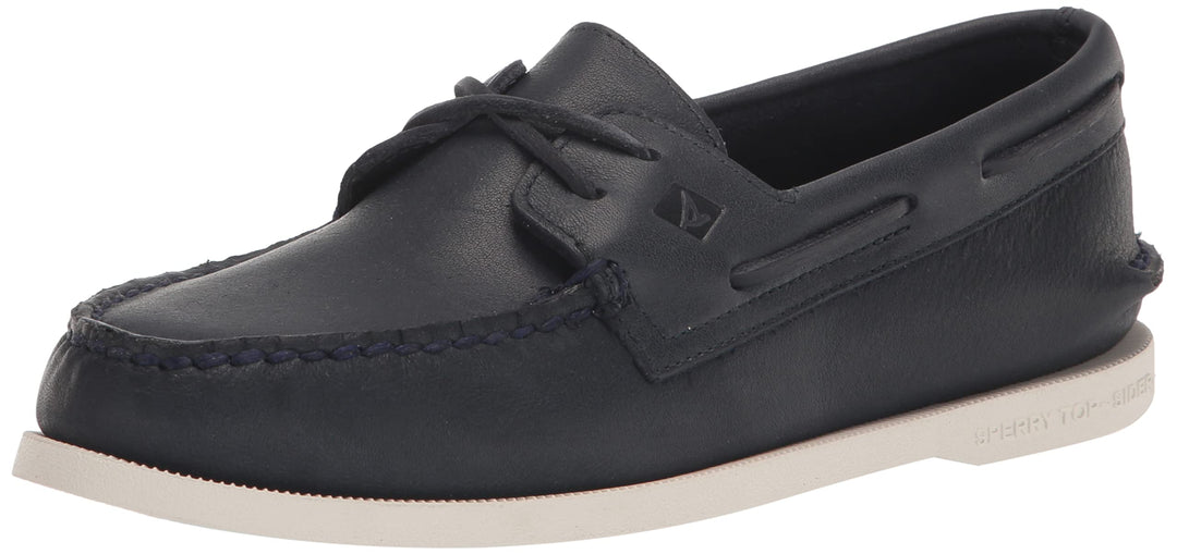 Sperry Herren A/O 2-öse Bootsschuh 41 EU Weit Marineblau, 41 EU Weit Marineblau