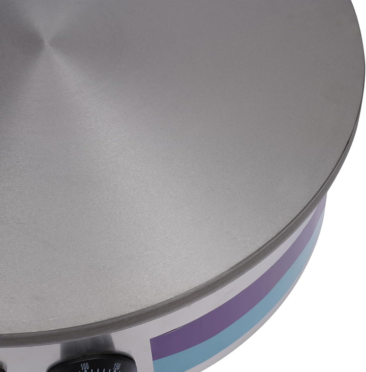 45cm 2800W Kreppmacher Crepesgerät Crepes Platte Crepespfanne Crepes Maker 220V Overhead Rührer Mixe