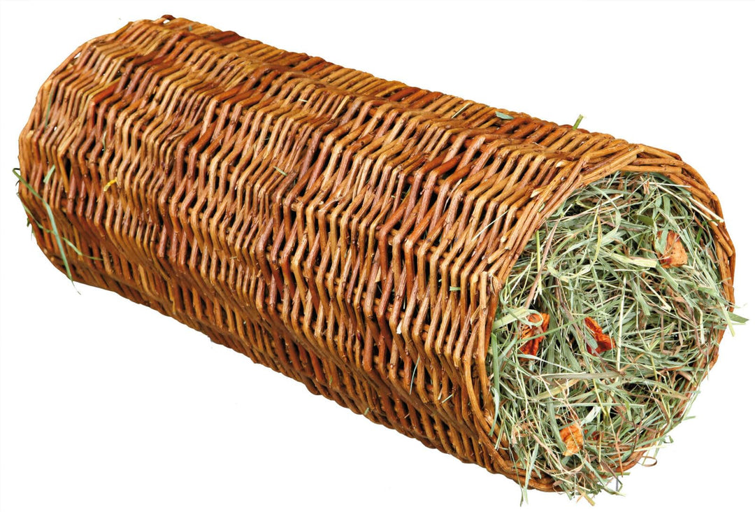 TRIXIE 60776 Weidentunnel mit Heu/Karotte, ø 15 × 33 cm, 110 g