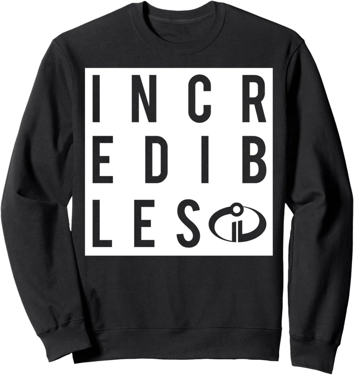 Disney Pixar Incredibles 2 Block Text Sweatshirt