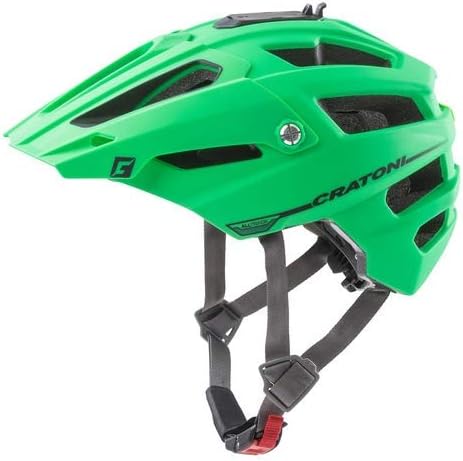 Cratoni Unisex – Erwachsene AllTrack (MTB) Fahrradhelm, Grün, Einheitsgrösse
