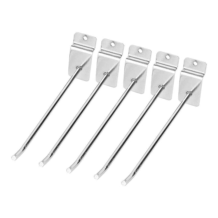 Slatwall Hake Set 25Pcs 6 Zoll Panel Haken Lamelle Wandpaneel Haken Werkzeughalter Kleiderbügel Disp