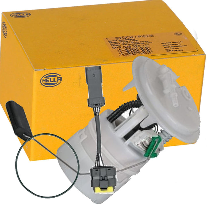 HELLA 8TF 358 106-921 Kraftstoff-Fördereinheit - elektrisch - 4-polig - mit Dichtung/mit Tankgeber -