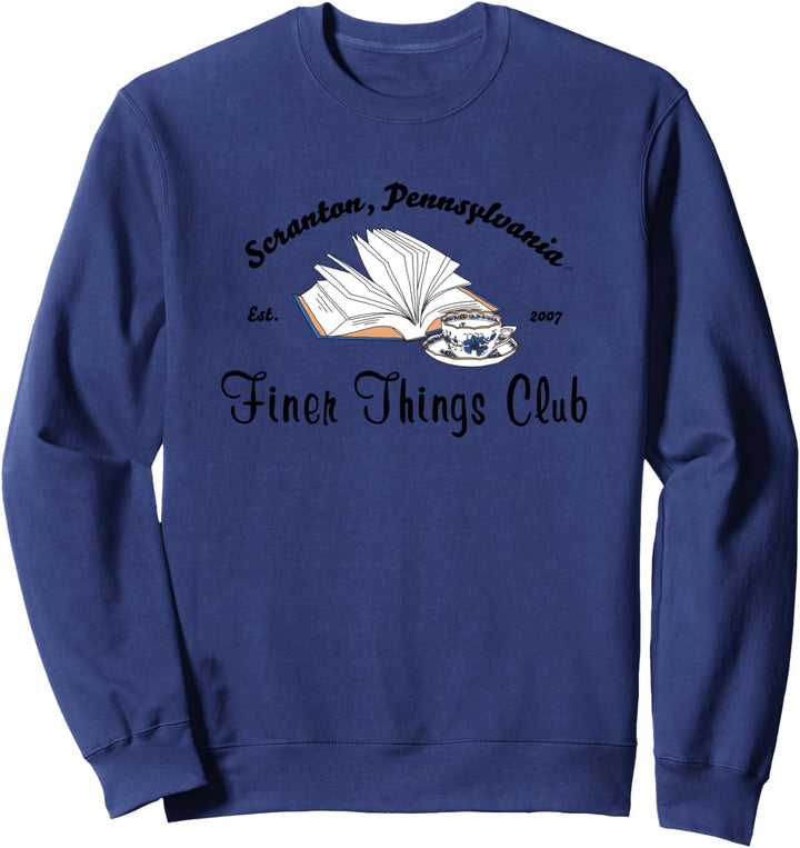 The Office Club für feinere Dinge mit Buch Sweatshirt