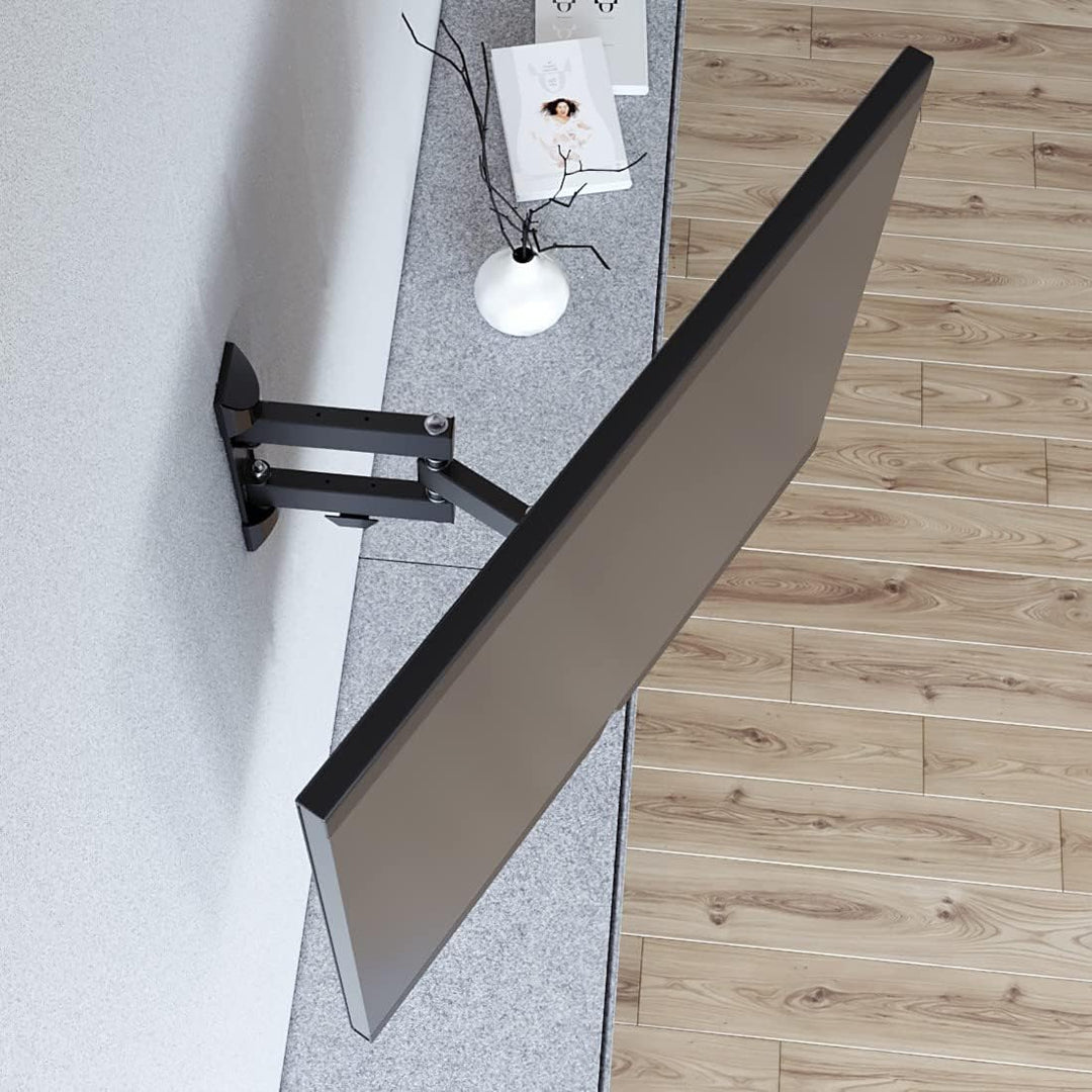 Hama TV Wandhalterung schwenkbar, neigbar, ausziehbar (TV Wandhalterung 19-48 Zoll, VESA 75x75 bis V