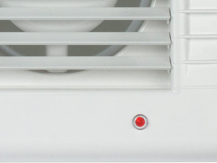 VONLIS Badlüfter Wohnraumlüfter Ventilator Be- Entlüftung automatische Lamellenöffnung