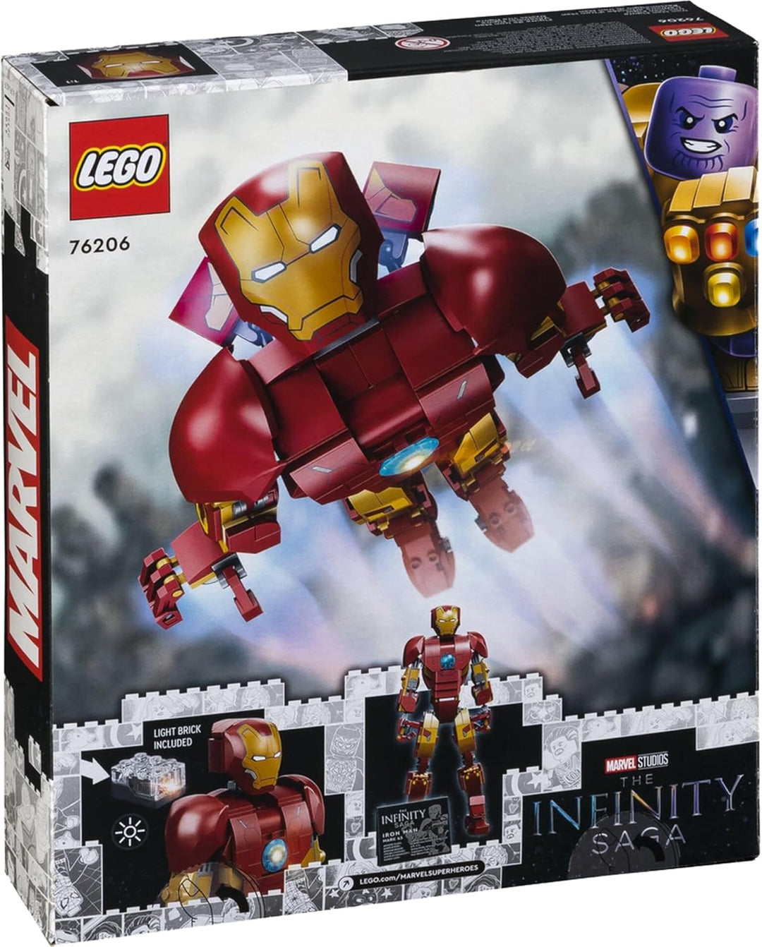 76206 LEGO® MARVEL SUPER HEROES Iron Man Figur