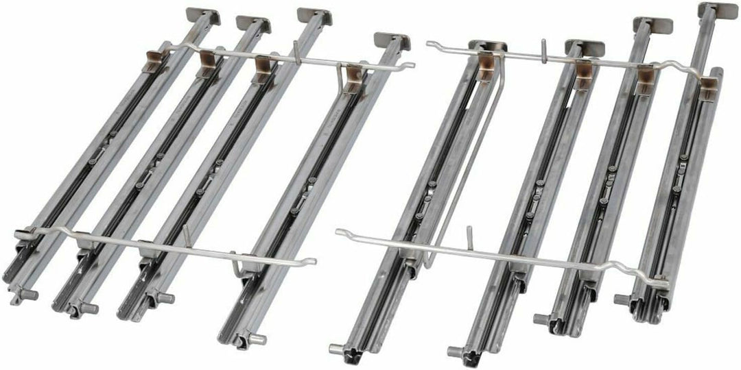 LUTH Premium Profi Parts Kompatibel mit Neff Teleskopauszug Nachrüstsatz 00708572 Vollauszug Vierfac