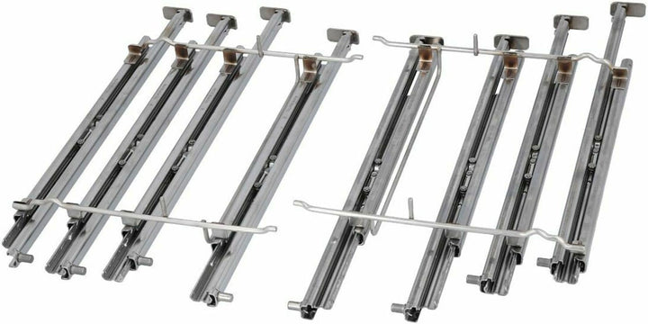 LUTH Premium Profi Parts Kompatibel mit Neff Teleskopauszug Nachrüstsatz 00708572 Vollauszug Vierfac