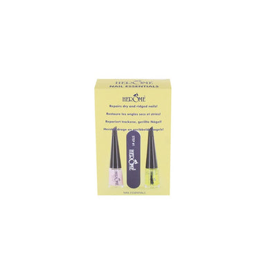 Herome 2-Pack 3-in-1 Maniküre Set für Nägel - Set mit Pflegende Nagelöl, Rillenfüller und Feile - Re