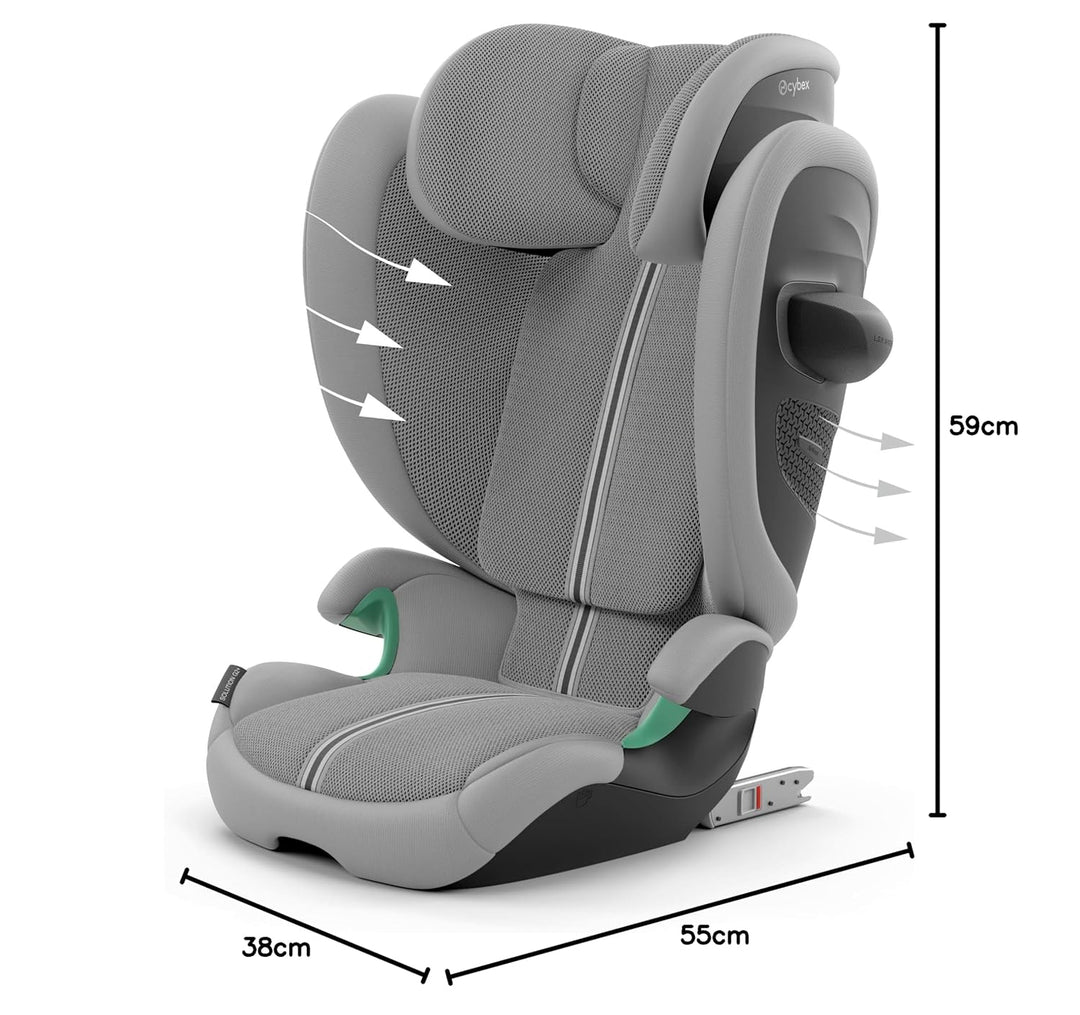 CYBEX Gold Kinder-Autositz Solution G2 Plus, Ab ca. 3 bis 12 Jahre (100 - 150 cm), Max. 50 kg, Für A