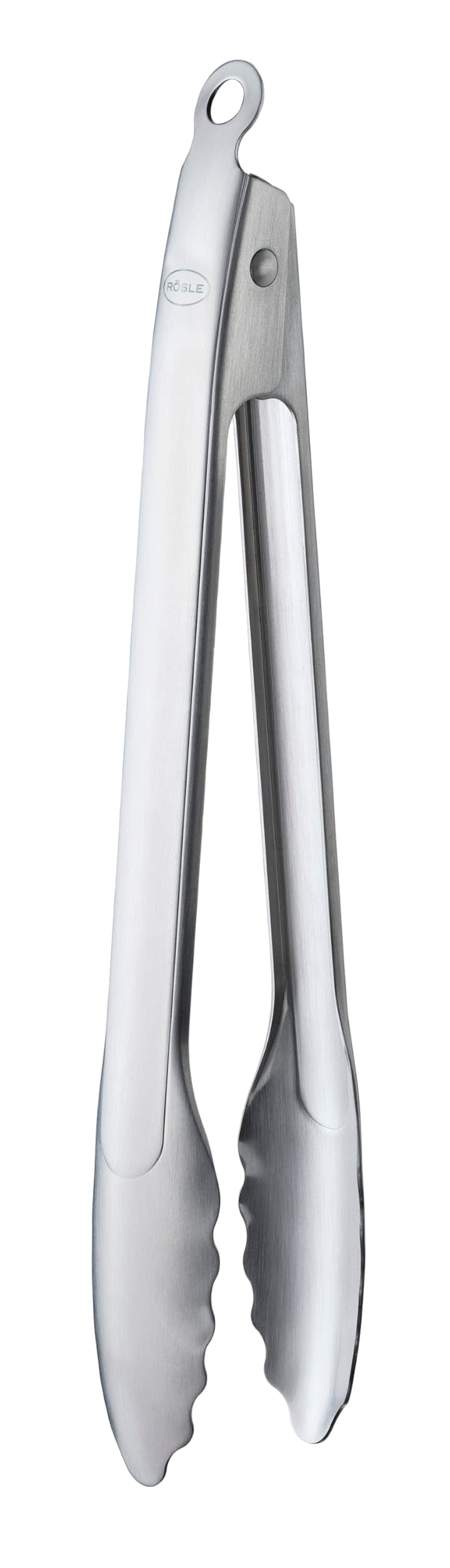 RÖSLE Barbecue-Grillzange, Hochwertige Grillzange mit patentiertem Verschlusssystem zum Grillen, Koc