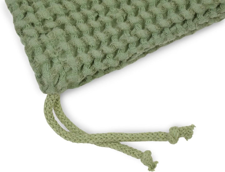 beties - PUR.NATURE - Sauna Kühlbeutel ca.16x25 mit Zugband; PREMIUM-Halbleinen Qualität (europäisch