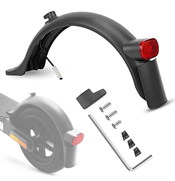 Hinterer Kotflügel Electric Scooter 3 Hinterer Kotflügel Ersatz Sets Kompatibel für Xiaomi E Roller