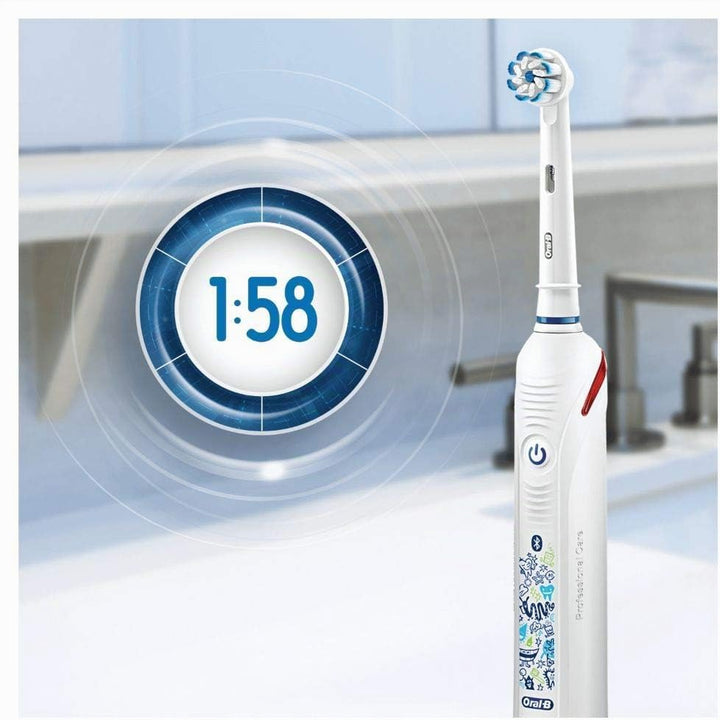 Oral-B Junior Smart Elektrische Zahnbürste/Electric Toothbrush für Kinder ab 6 Jahren, 3 Putzmodi &