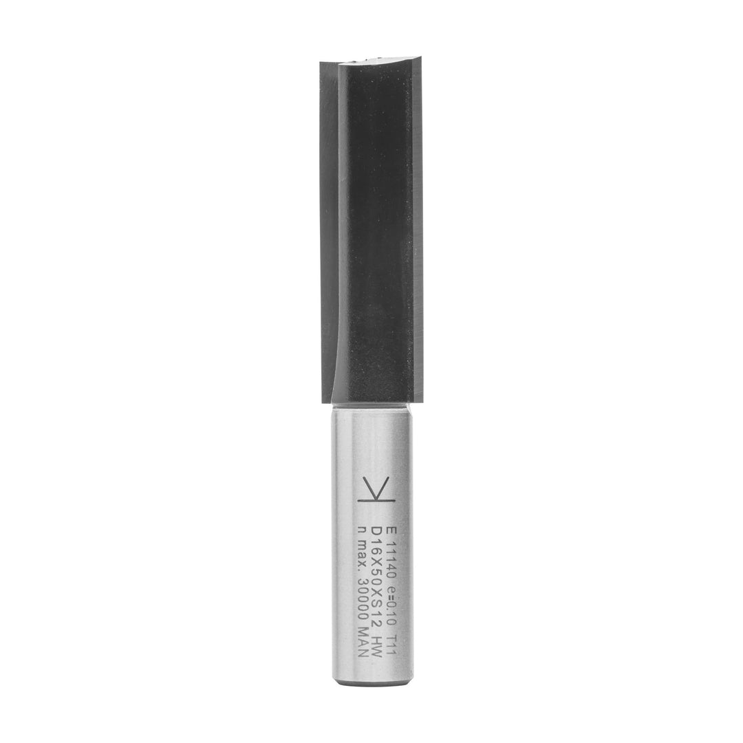 ENT 11140 Nutfräser HW, Schaft (S) 12 mm, Durchmesser (D) 16 mm, NL 50 mm, SL 40 mm, GL 90 mm, mit H