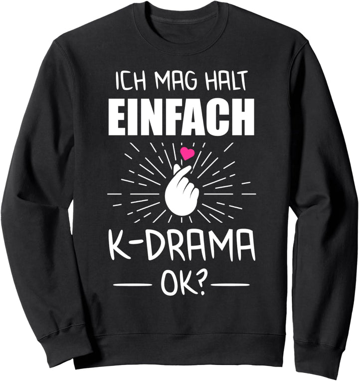 Kdrama Kpop Korean Style K-pop Fashion South Korea Geschenk Sweatshirt
