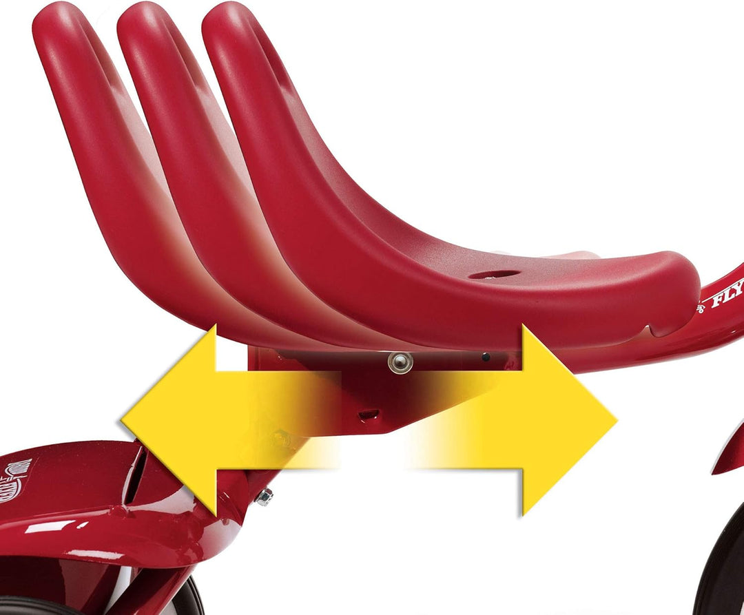 Radio Flyer Fold 2 Go Trike Toddler Ride On to, Red, For Ages 1-3 Years, Red