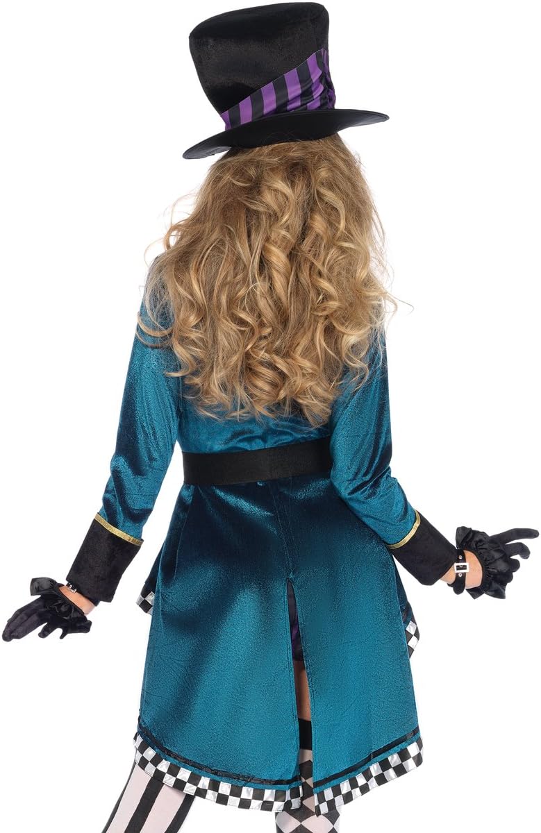 LEG AVENUE Damen Delightful Hatter Kost me, Mehrfarbig, Grösse: M (EUR 38), Grösse: M (EUR 38)
