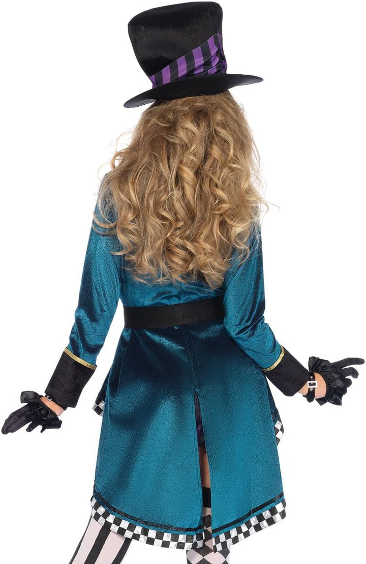 LEG AVENUE Damen Delightful Hatter Kost me, Mehrfarbig, Grösse: M (EUR 38), Grösse: M (EUR 38)
