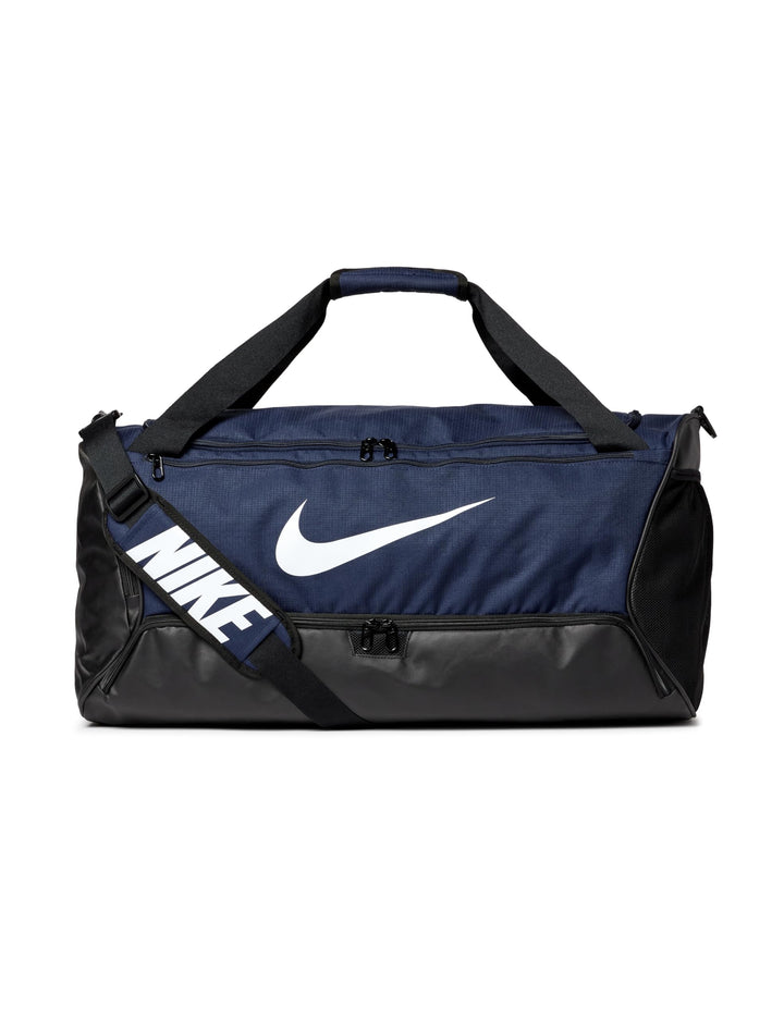 Nike Brasilia 9.5 Trainingstasche (Medium, 60 l), DH7710 Midnight Navy/Black/White 60L, Midnight Nav
