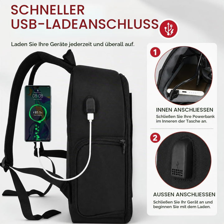 Cwatcun Kamerarucksack Professional für Spiegellose SLR/SLR Kamera wasserdichte Kameratasche Kompati
