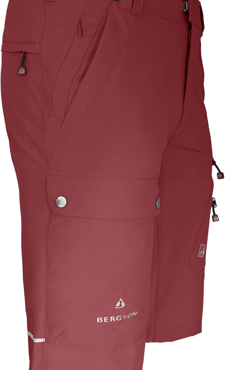 Bergson FROSLEV Comfort Bermuda | Herren Wandershorts - recycelt - PFC-frei - elastisch - Comfort Bu