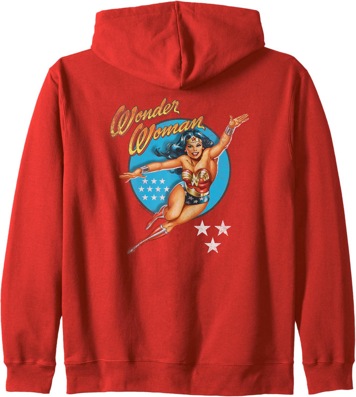 Wonder Woman Vintage Kapuzenjacke