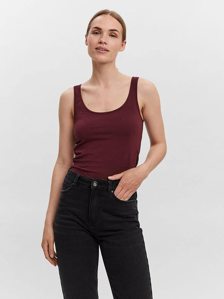 ONLY Damen Onllive Love Long Tank Noos Top